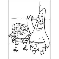Malvorlage: SpongeBob (Karikaturen) #33587 - Kostenlose Malvorlagen zum Ausdrucken