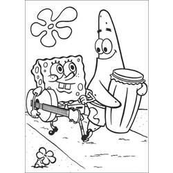 Malvorlage: SpongeBob (Karikaturen) #33611 - Kostenlose Malvorlagen zum Ausdrucken