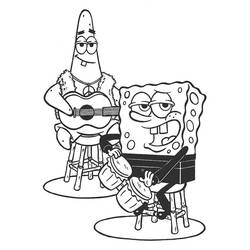 Malvorlage: SpongeBob (Karikaturen) #33642 - Kostenlose Malvorlagen zum Ausdrucken