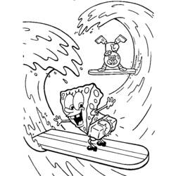 Malvorlage: SpongeBob (Karikaturen) #33643 - Kostenlose Malvorlagen zum Ausdrucken