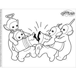 Malvorlage: Teletubbies (Karikaturen) #49706 - Kostenlose Malvorlagen zum Ausdrucken