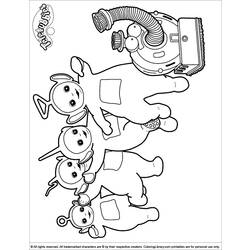 Malvorlage: Teletubbies (Karikaturen) #49738 - Kostenlose Malvorlagen zum Ausdrucken