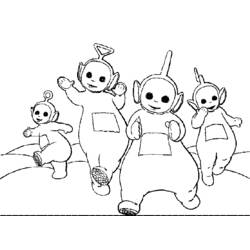 Malvorlage: Teletubbies (Karikaturen) #49739 - Kostenlose Malvorlagen zum Ausdrucken