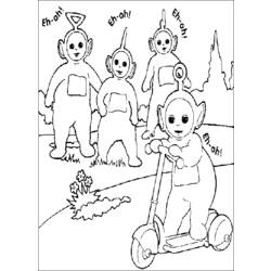 Malvorlage: Teletubbies (Karikaturen) #49752 - Kostenlose Malvorlagen zum Ausdrucken