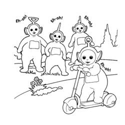 Malvorlage: Teletubbies (Karikaturen) #49770 - Kostenlose Malvorlagen zum Ausdrucken