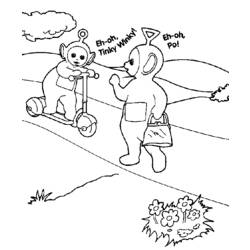 Malvorlage: Teletubbies (Karikaturen) #49772 - Kostenlose Malvorlagen zum Ausdrucken