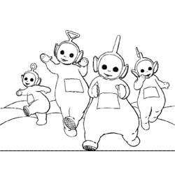 Malvorlage: Teletubbies (Karikaturen) #49929 - Kostenlose Malvorlagen zum Ausdrucken