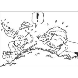 Malvorlage: Tim und Struppi (Karikaturen) #25743 - Kostenlose Malvorlagen zum Ausdrucken
