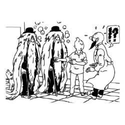Malvorlage: Tim und Struppi (Karikaturen) #25759 - Kostenlose Malvorlagen zum Ausdrucken