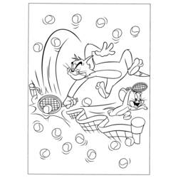 Malvorlage: Tom und Jerry (Karikaturen) #24221 - Kostenlose Malvorlagen zum Ausdrucken