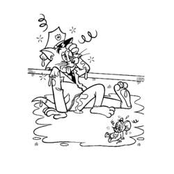 Malvorlage: Tom und Jerry (Karikaturen) #24223 - Kostenlose Malvorlagen zum Ausdrucken