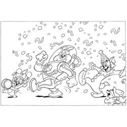 Malvorlage: Tom und Jerry (Karikaturen) #24240 - Kostenlose Malvorlagen zum Ausdrucken