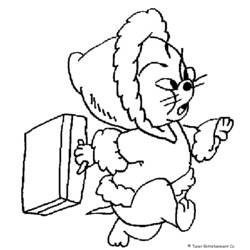 Malvorlage: Tom und Jerry (Karikaturen) #24246 - Kostenlose Malvorlagen zum Ausdrucken