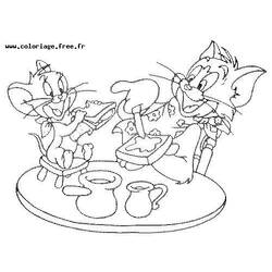 Malvorlage: Tom und Jerry (Karikaturen) #24254 - Kostenlose Malvorlagen zum Ausdrucken