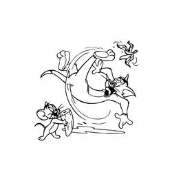 Malvorlage: Tom und Jerry (Karikaturen) #24255 - Kostenlose Malvorlagen zum Ausdrucken