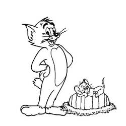 Malvorlage: Tom und Jerry (Karikaturen) #24268 - Kostenlose Malvorlagen zum Ausdrucken