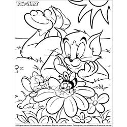 Malvorlage: Tom und Jerry (Karikaturen) #24317 - Kostenlose Malvorlagen zum Ausdrucken