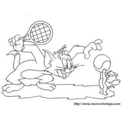 Malvorlage: Tom und Jerry (Karikaturen) #24341 - Kostenlose Malvorlagen zum Ausdrucken