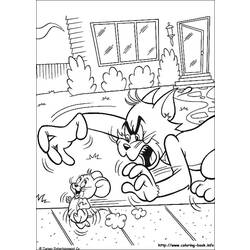 Malvorlage: Tom und Jerry (Karikaturen) #24343 - Kostenlose Malvorlagen zum Ausdrucken