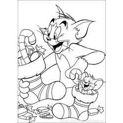 Malvorlage: Tom und Jerry (Karikaturen) #24358 - Kostenlose Malvorlagen zum Ausdrucken