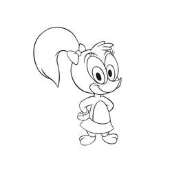 Malvorlage: Woody Woodpecker (Karikaturen) #28420 - Kostenlose Malvorlagen zum Ausdrucken