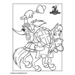 Malvorlage: Woody Woodpecker (Karikaturen) #28423 - Kostenlose Malvorlagen zum Ausdrucken