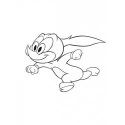 Malvorlage: Woody Woodpecker (Karikaturen) #28440 - Kostenlose Malvorlagen zum Ausdrucken