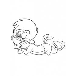Malvorlage: Woody Woodpecker (Karikaturen) #28445 - Kostenlose Malvorlagen zum Ausdrucken