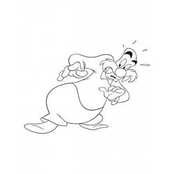 Malvorlage: Woody Woodpecker (Karikaturen) #28466 - Kostenlose Malvorlagen zum Ausdrucken