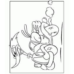 Malvorlage: Woody Woodpecker (Karikaturen) #28502 - Kostenlose Malvorlagen zum Ausdrucken