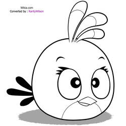 Malvorlage: wütende Vögel (Karikaturen) #25022 - Kostenlose Malvorlagen zum Ausdrucken