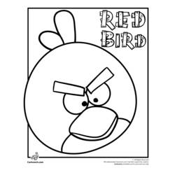 Malvorlage: wütende Vögel (Karikaturen) #25024 - Kostenlose Malvorlagen zum Ausdrucken
