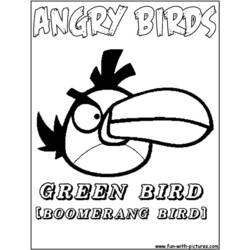 Malvorlage: wütende Vögel (Karikaturen) #25074 - Kostenlose Malvorlagen zum Ausdrucken