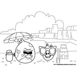 Malvorlage: wütende Vögel (Karikaturen) #25076 - Kostenlose Malvorlagen zum Ausdrucken