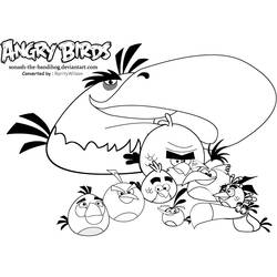 Malvorlage: wütende Vögel (Karikaturen) #25086 - Kostenlose Malvorlagen zum Ausdrucken