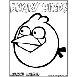 Malvorlage: wütende Vögel (Karikaturen) #25113 - Kostenlose Malvorlagen zum Ausdrucken