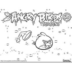 Malvorlage: wütende Vögel (Karikaturen) #25139 - Kostenlose Malvorlagen zum Ausdrucken