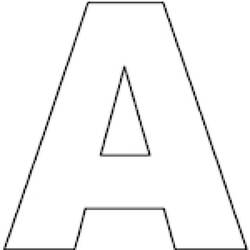 Malvorlage: Alphabet (lehrreich) #124875 - Kostenlose Malvorlagen zum Ausdrucken