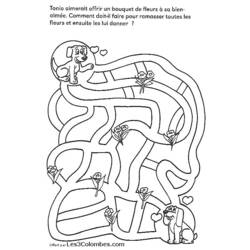 Malvorlage: Labyrinthe (lehrreich) #126481 - Kostenlose Malvorlagen zum Ausdrucken