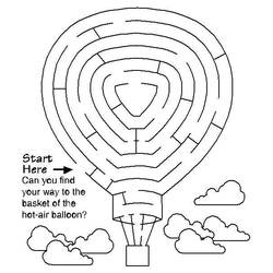 Malvorlage: Labyrinthe (lehrreich) #126483 - Kostenlose Malvorlagen zum Ausdrucken