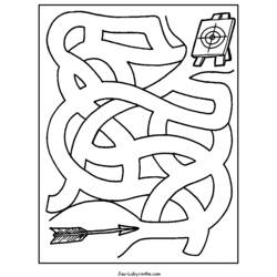 Malvorlage: Labyrinthe (lehrreich) #126501 - Kostenlose Malvorlagen zum Ausdrucken
