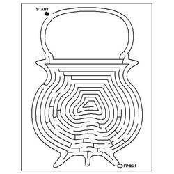 Malvorlage: Labyrinthe (lehrreich) #126507 - Kostenlose Malvorlagen zum Ausdrucken