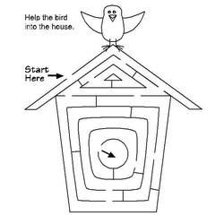 Malvorlage: Labyrinthe (lehrreich) #126509 - Kostenlose Malvorlagen zum Ausdrucken