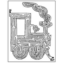 Malvorlage: Labyrinthe (lehrreich) #126540 - Kostenlose Malvorlagen zum Ausdrucken