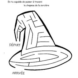 Malvorlage: Labyrinthe (lehrreich) #126542 - Kostenlose Malvorlagen zum Ausdrucken