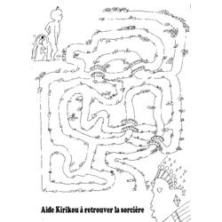 Malvorlage: Labyrinthe (lehrreich) #126570 - Kostenlose Malvorlagen zum Ausdrucken