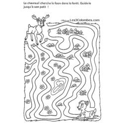 Malvorlage: Labyrinthe (lehrreich) #126614 - Kostenlose Malvorlagen zum Ausdrucken