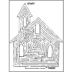 Malvorlage: Labyrinthe (lehrreich) #126627 - Kostenlose Malvorlagen zum Ausdrucken