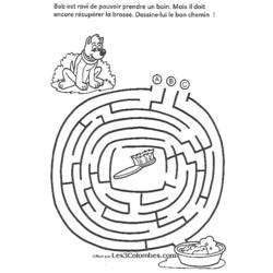 Malvorlage: Labyrinthe (lehrreich) #126724 - Kostenlose Malvorlagen zum Ausdrucken