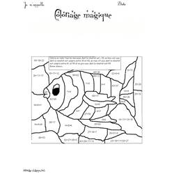 Malvorlage: magische Färbung (lehrreich) #126158 - Kostenlose Malvorlagen zum Ausdrucken